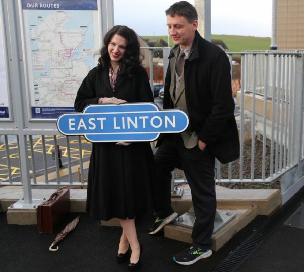 East Linton Station Opening Day - 2023-12-13